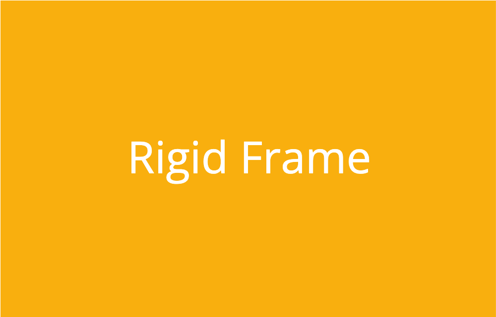 rigid frame detailing of steel structure