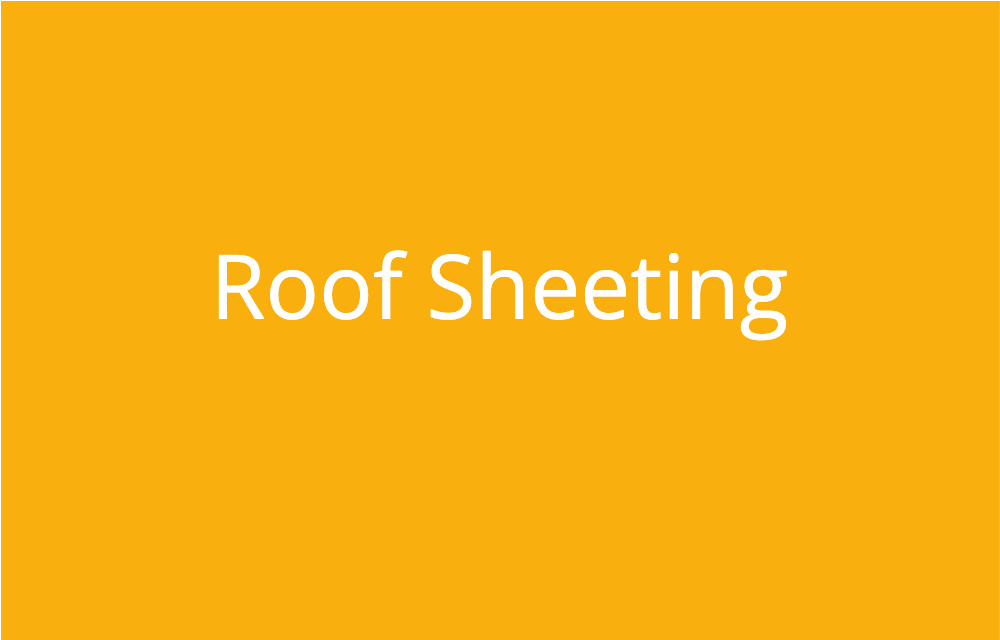 roof sheeting detailing of steel structure